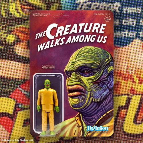 Figura Creature Walks Among Us Reaction Super7 Orig. Replay
