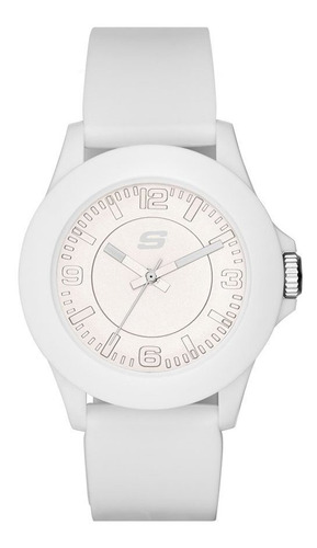 Reloj Mujer Skechers Sr6023 Cuarzo 41mm Pulso En Silicona
