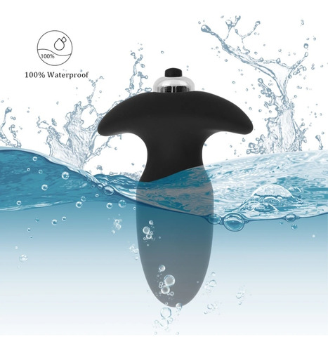 Plug Anal Vibrador Silicona Huevo G-spot Masajeador Unisex