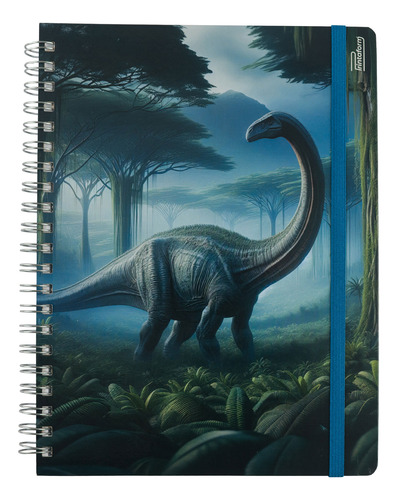 Cuaderno Profesional Universitario Printaform Dinos 1 Pz Brachiosaurus Cuadro Grande
