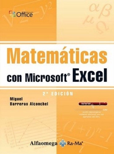 Libro Matemáticas Con Microsoft Excel 