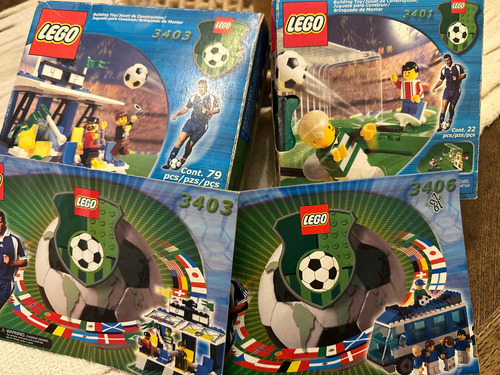 Lego Fútbol 3403 - Bloques Y Figuras Para Armar 1111 Fútbol (Usado)