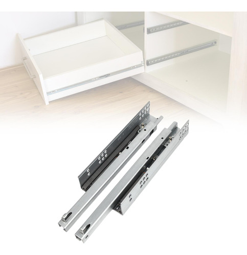 2x Cajón Riestas Deslizantes Cajones Diapositivos Cajones L