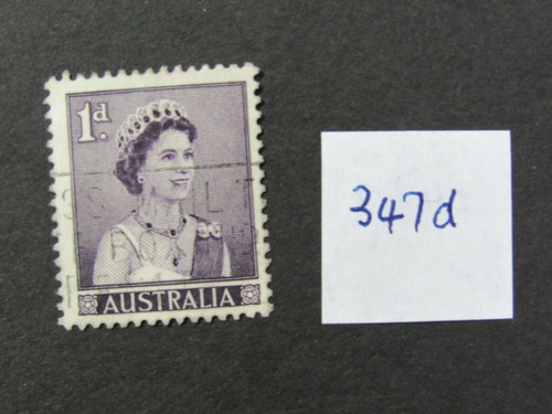 Imagen 1 de 6 de Estampillas Australia 1959 / 1962 - Reina Isabel Ii 