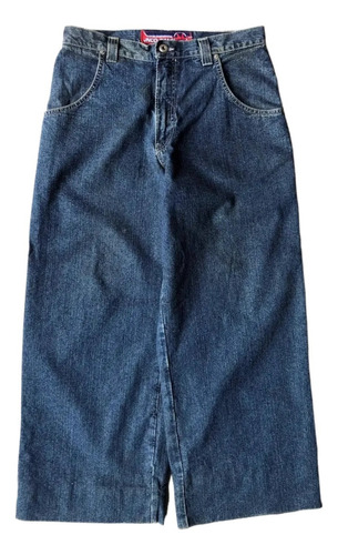 Vaqueros Sueltos Jnco Hip Hop Rock Patrón De Bordado