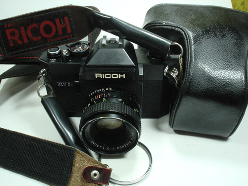 Reflex Ricoh Slx 500 Japones Manual Mecanica Estuche Gtia Negro (Usado)