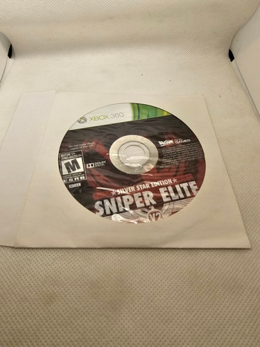 Sniper Elite Xbox 360 Silver Star Edition Solo Disco (Usado)