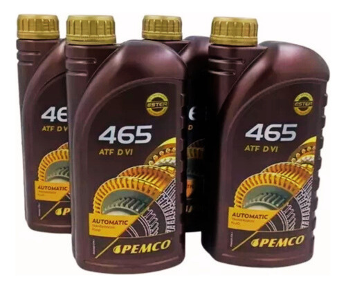 Lubricante Atf Dexron Vi/ Mercon Vi Imatic 465 Pemco /4 Lts