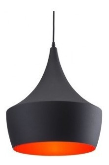 Imagen 3 de 9 de Lampara De Techo Modelo Copper - Negro Këssa Muebles