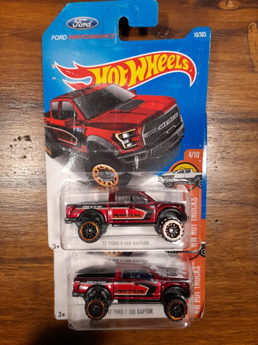 Hotwhells Ford Raptor Roja