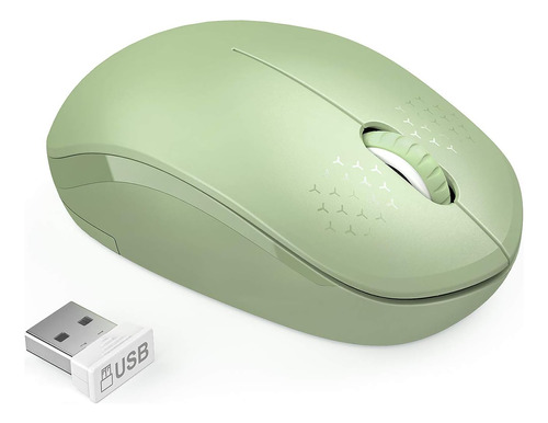 Mouse Seenda Wireless 2,4g/olive Green
