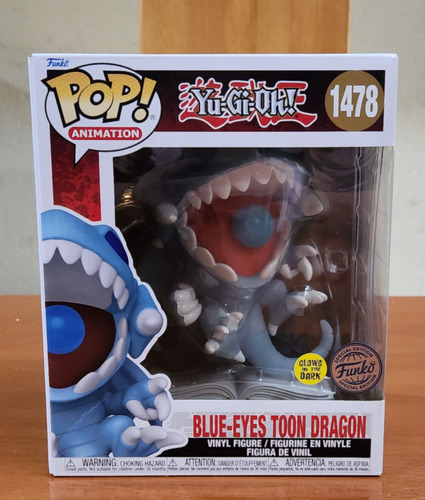 Funko Pop Blue Eyes Toon Dragon 1478 Glow S E Yu Gi Oh!