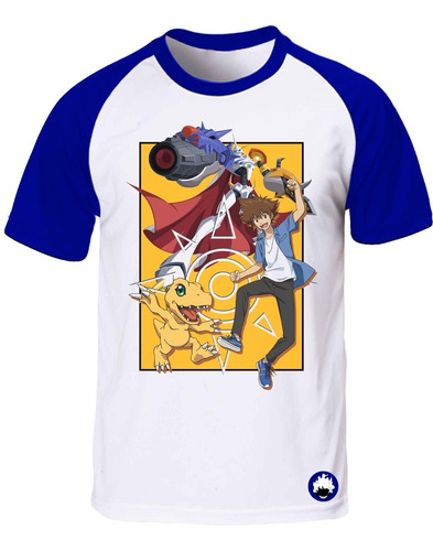 Remera Camiseta Anime Manga Digimon Tai Y Agumon - Nika.mvd