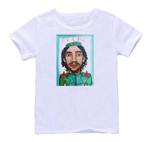 Remera Blanca Che Guevara Art#21