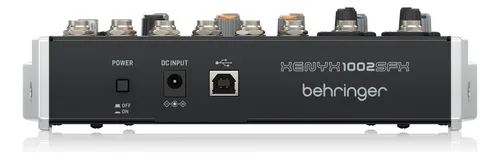 Consola Behringer Xenyx 1002sfx Mezclador Analógico Usb