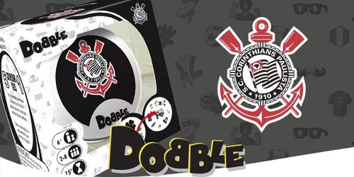 Galápagos Jogos Dobble: Futebol - Corinthians, Multicolor