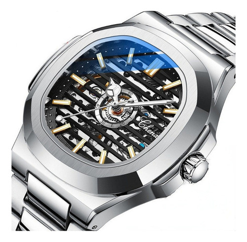 Reloj Mecánico Automático Con Forma De Esqueleto Chenxi Fash