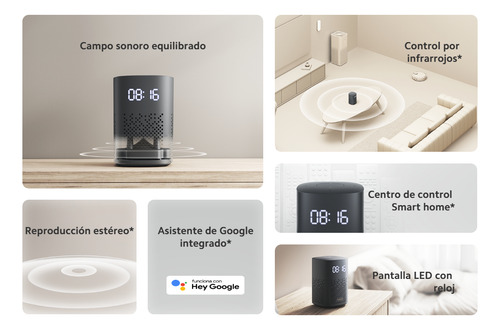 Bocina Xiaomi Smart Speaker Ir Control Negro