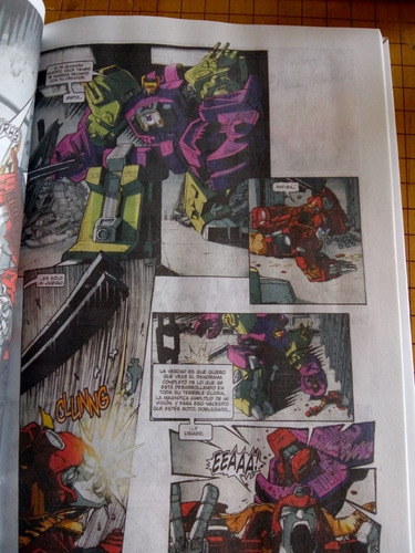 Maximun Dinobots Español Pasta Dura Comic Libro