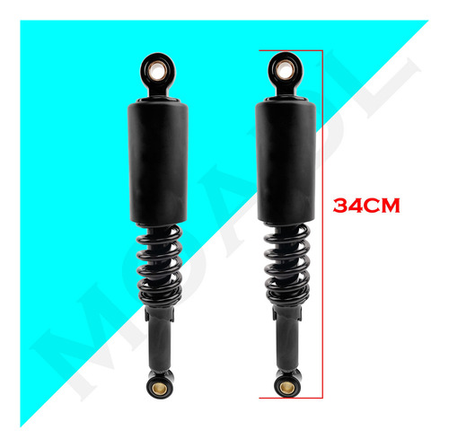 Par Amortiguadores Trasero Lithium 2.0 Ryder 3.0 Workman 150