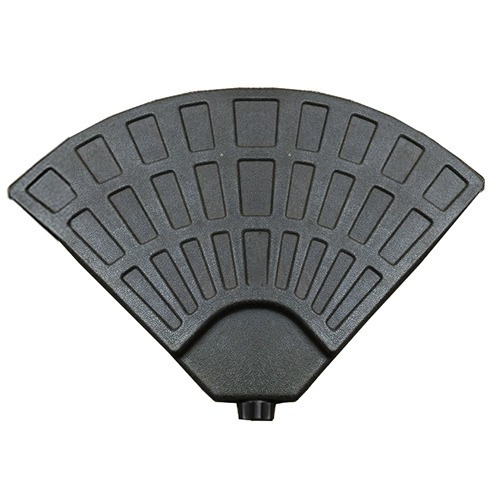 Imagen 2 de 7 de Sombrilla De Pie Lateral + Set De 2 Bases Rellenables Agua