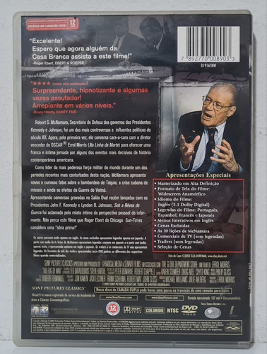 Dvd Sob A Névoa Da Guerra - The Fog Of War (Usado)