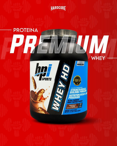 Imagen 3 de 5 de Proteina Whey Hd Bpi Sport 50 Servicios