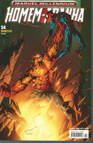 Homem-aranha Marvel Millennium 54 Panini Bonellihq Cx190 M20