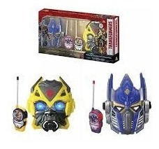 2 Mascaras Led Transformers  E 2 Walk Talk Bumblebee 