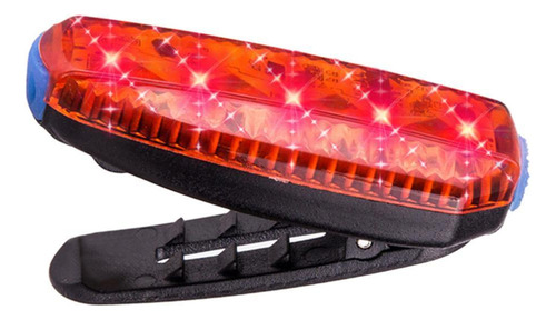 2 Lámpara Impermeable Cola Trasera Clip En Usb Lámpara