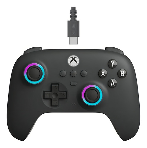 Controle 8bitdo Ultimate C Wired Preto Para Xbox