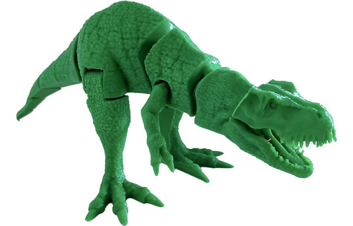 Dinosaurio Articulado Flexible Souvenir Impresion 3d Colores