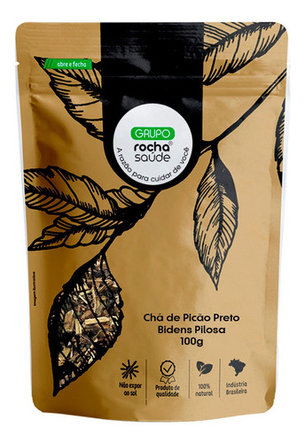 Chá De Picão Preto - Livre De Agrotóxicos - 100g