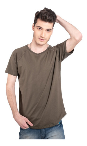 Imagen 4 de 5 de Remeras Entalladas De Importacion Slim Fit Hombre A12