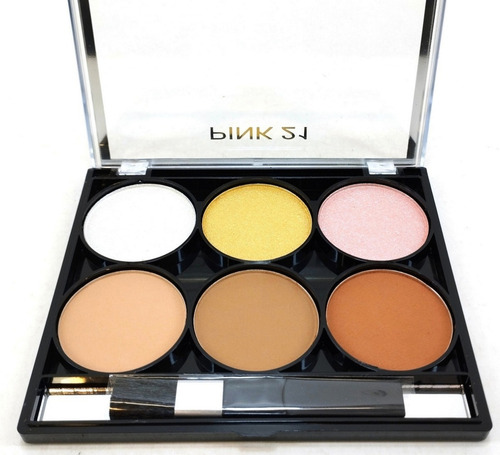 Maquillaje Iluminador Highlighter Contorno Addicted Pink 21