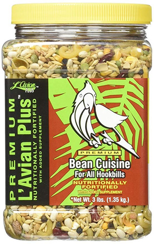 L'aviar Bean Cuisine Plus, 3 Lb Jar