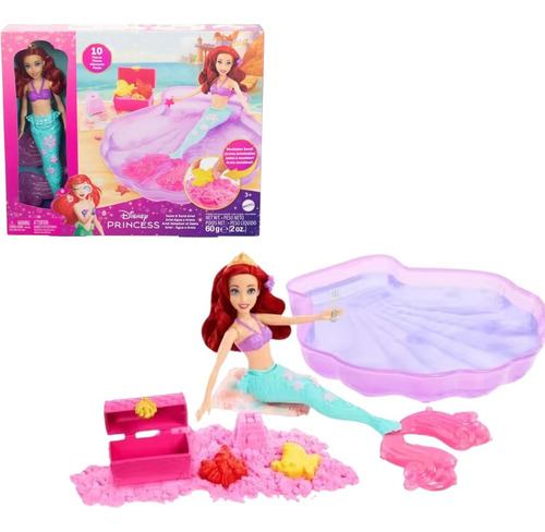 Muñeca Ariel Princess Pool Adventures Hwb39 - Mattel
