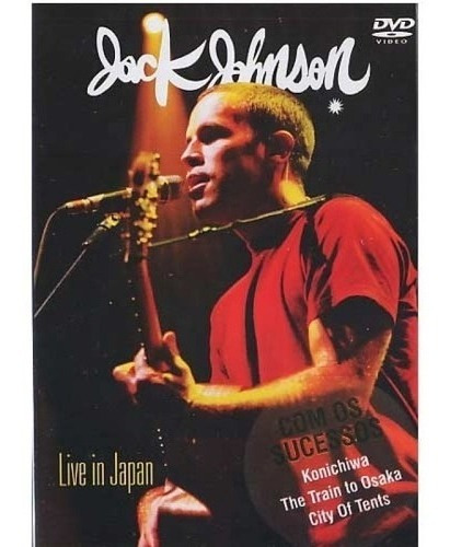 Dvd Jack Johnson - Live In Japan