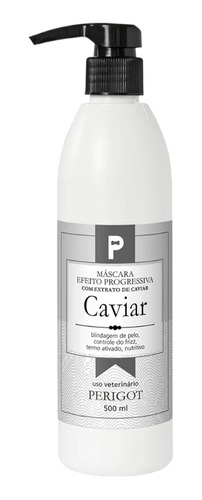 Máscara Efeito Progressiva De Caviar, Perigot, Cães E Gato