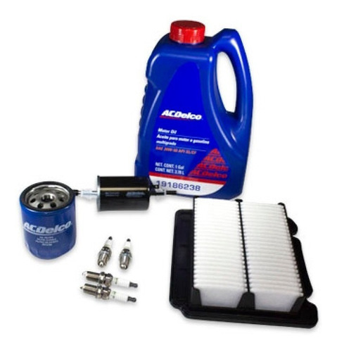 Kit Afinacion Aveo Ac Delco C/ Aceite Multigrado, 20w50