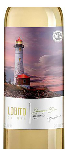 Pack De 2 Vino Blanco Lobito De Mar Sauvignon Blanc 750 Ml