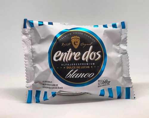 Alfajor Premium Entre Dos - Caja X 36 Unid. Surtidas