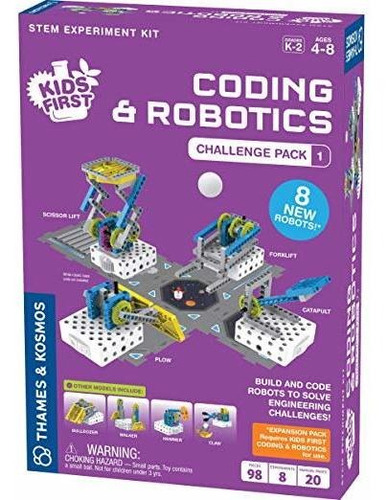 Thames & Kosmos Kids First Codificación Y Robótica: Challeng