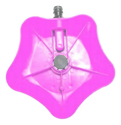 Aspersor Rosa Base Flor Rociador Circular 8 Pos. Acc. Riego