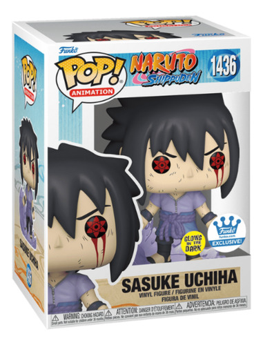 Funko Pop: Naruto Shippuden - Sasuke Uchiha Con Amaterasu Gl