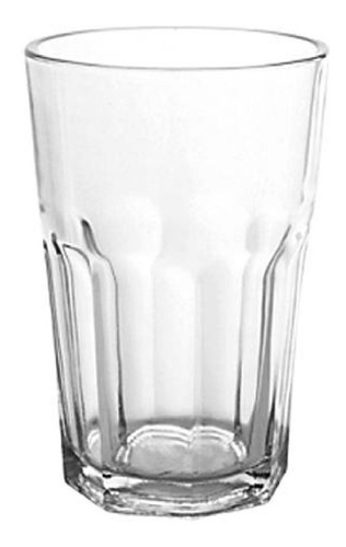 Vaso Grande Vidrio Rigolleau Oslo Flint 520ml X6 Unidades