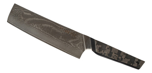 Cuchillo Acero De Damasco Torofilo Nakiri C Amu