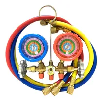 Comprar Juego Manometro R134\u002Fr22\u002Fr404\u002Fr410 Bronce Incl Mang 90cm