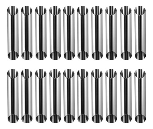 Molde De Metal Para Pan, Acero Inoxidable, 20 Unidades