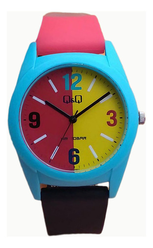 Reloj Q&q Mujer Deportivo Wr 10bar Variedad Colores